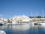 Moraira from the marina - click to enlarge